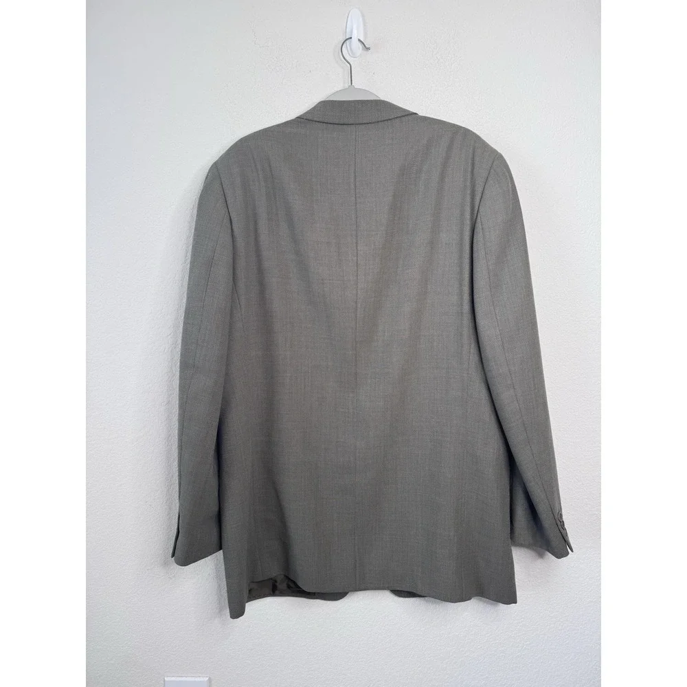 Ermenegildo Zegna 100% Wool Blazer Men's 44R Green Made‎ in Switzerland Luxury